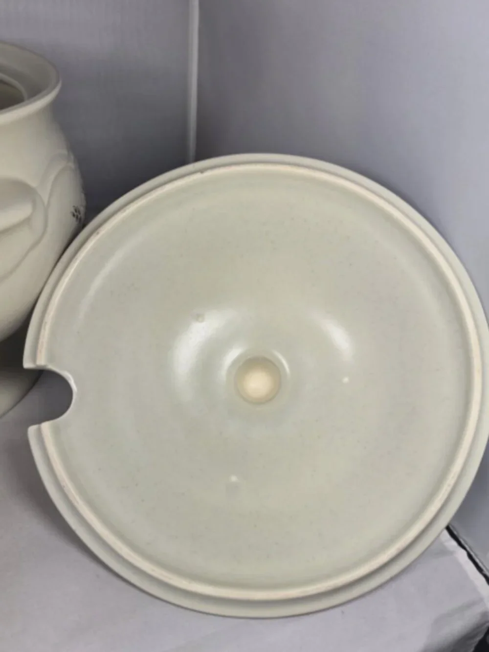 Vintage Pfaltzgraff USA Heirloom Soup Tureen 160 3.5 Qt Stoneware Floral w/ Lid